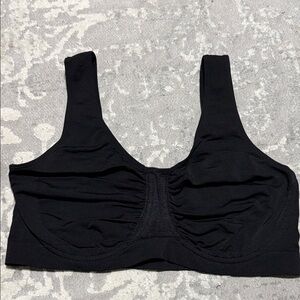 Rhonda Shear Black Comfort Bra